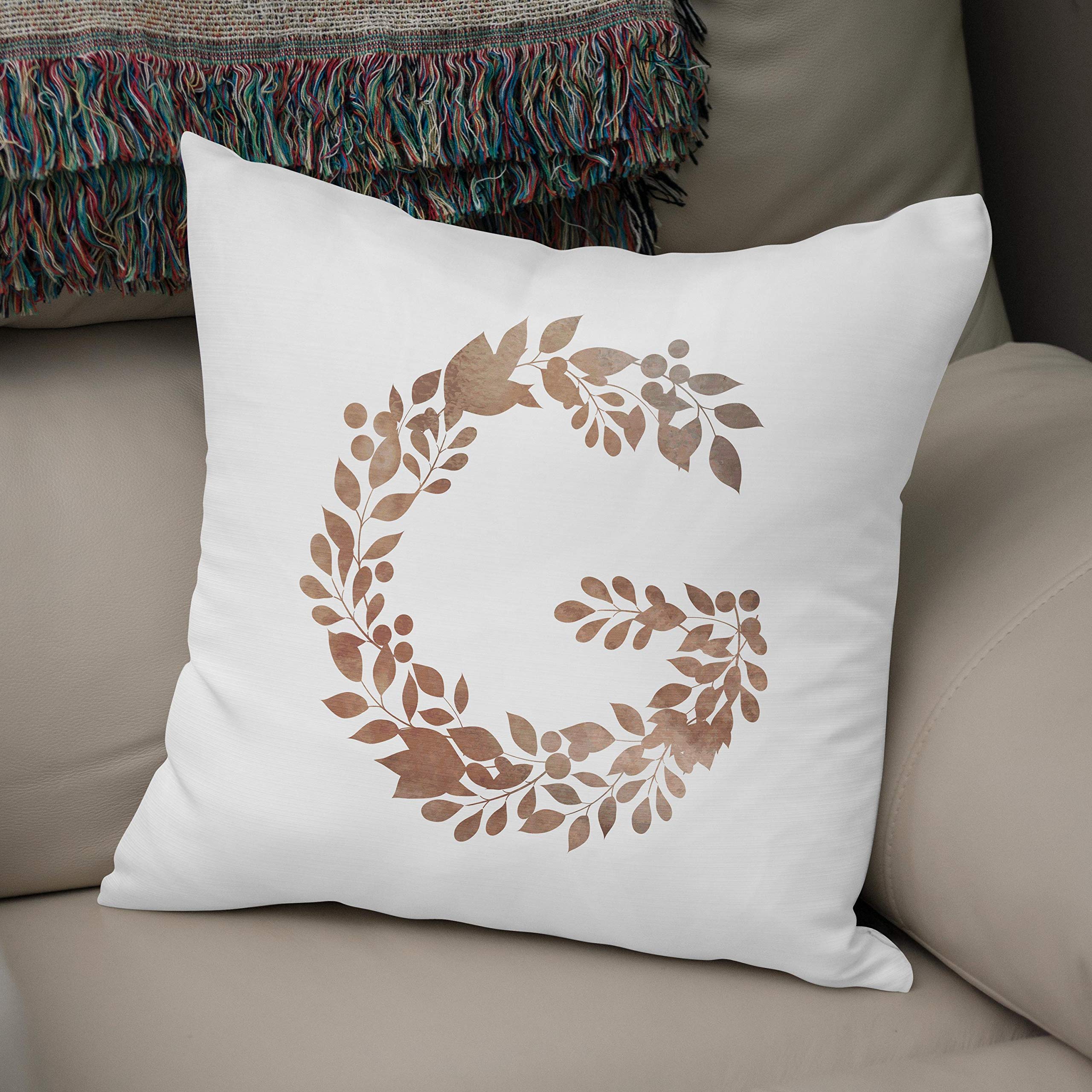 Bonamaison, Decorative Cushion Cover - 50% Cotton 50% Polyester - 43x43cm - Designed and Manufactured in Turkey