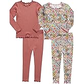 VAENAIT BABY 6M-12Y Kids Toddler Junior Girls Boys Soft Comfy Modal Tencel Sleepwear Pajamas 2pcs/4pcs Set