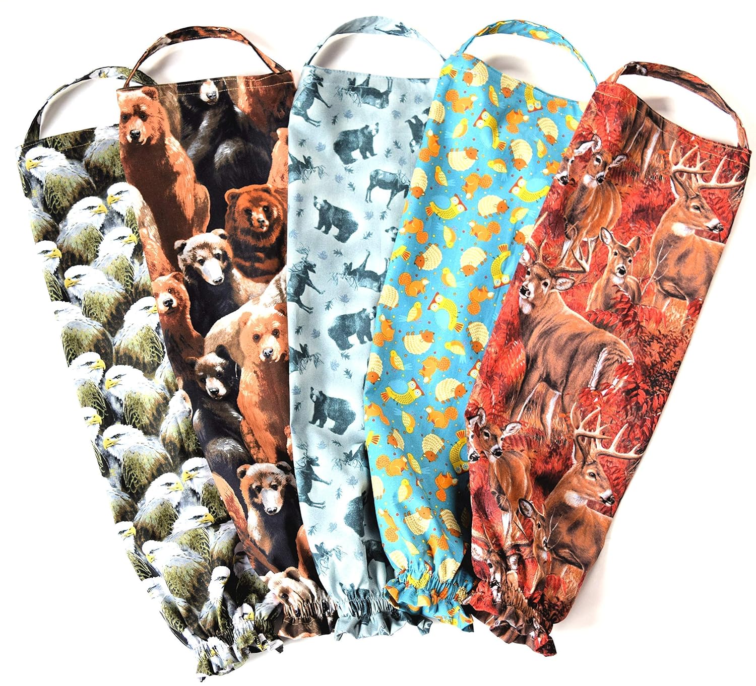 owl plastic bag holder