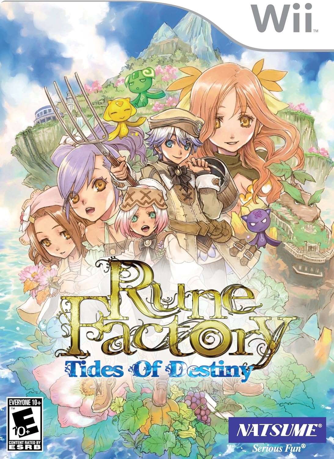 Amazon Com Rune Factory Tides Of Destiny Nintendo Wii