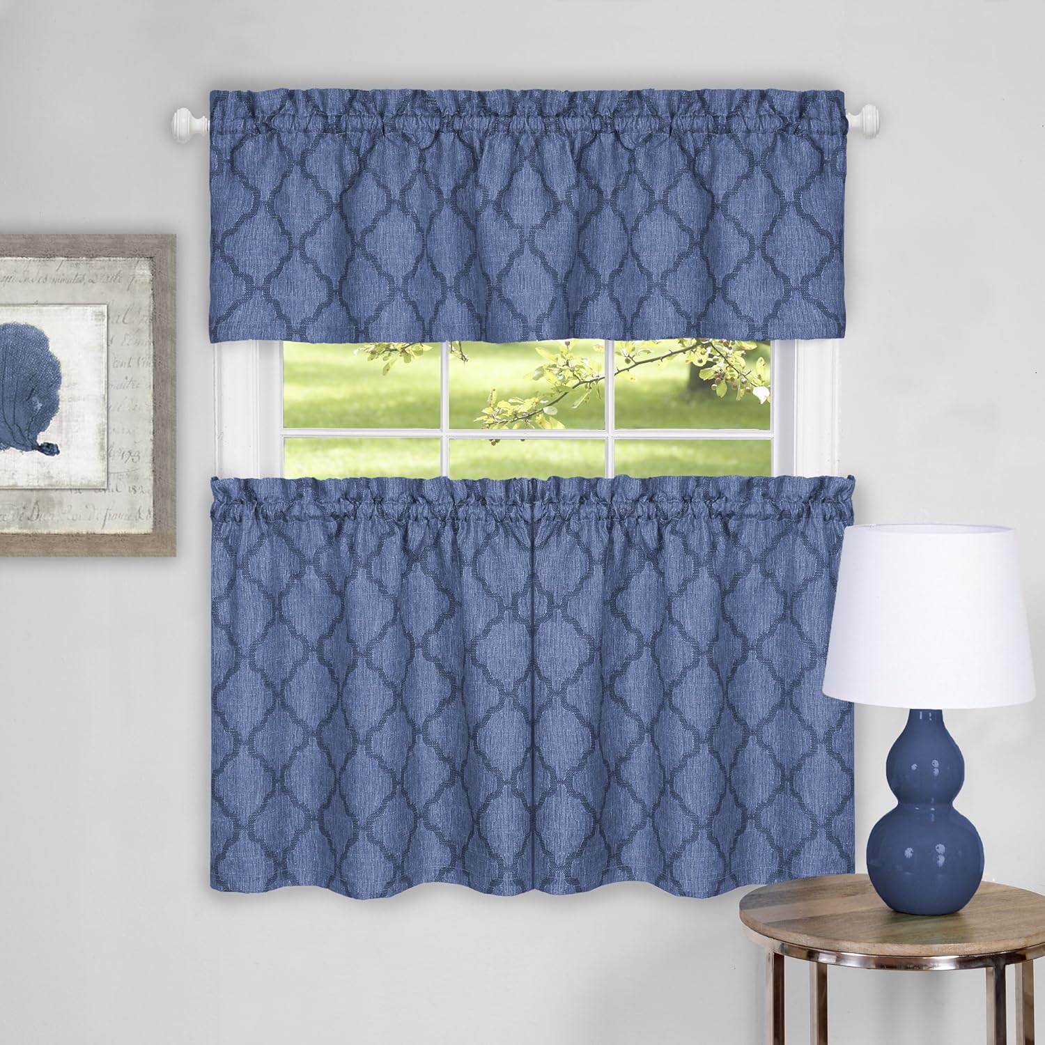 Best Kitchen Curtains , Blue