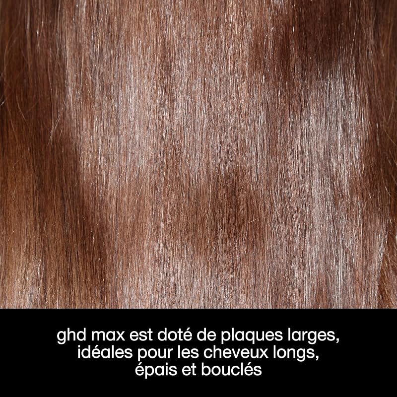 - Lisseur cheveux ghd Max - Fer à lisser professionnel (Noir)