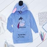 Disney Kids Hoodie Blanket Light Blue Minnie Stitch Fleece Sherpa Hooded Size view 2