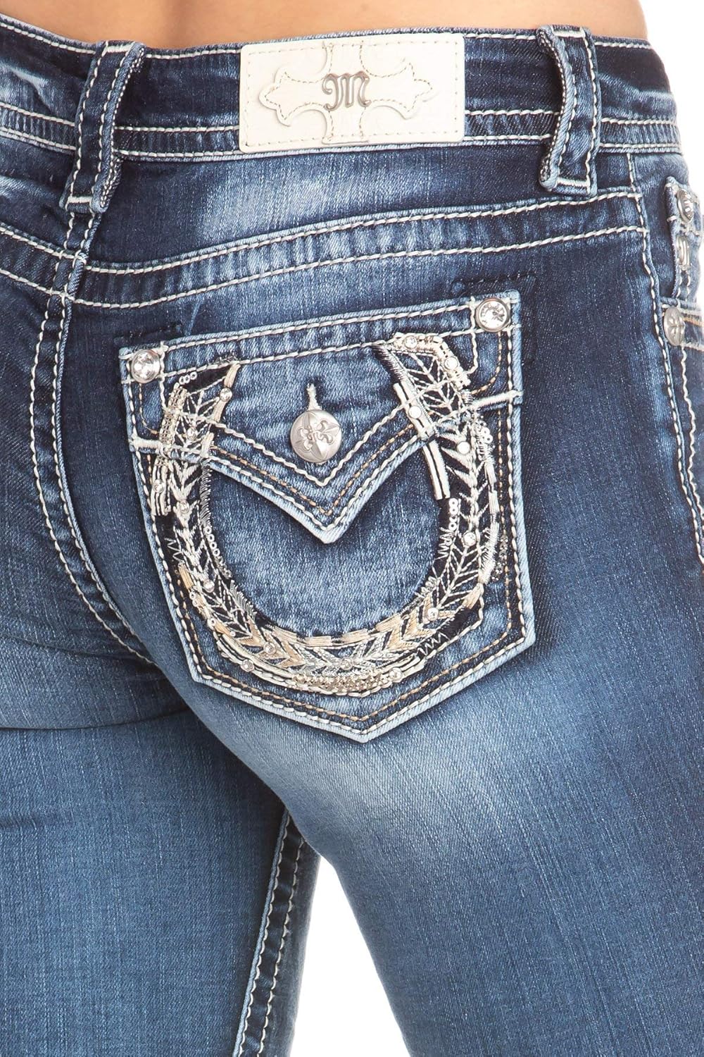 Miss Me Lucky Feeling Bootcut Jeans