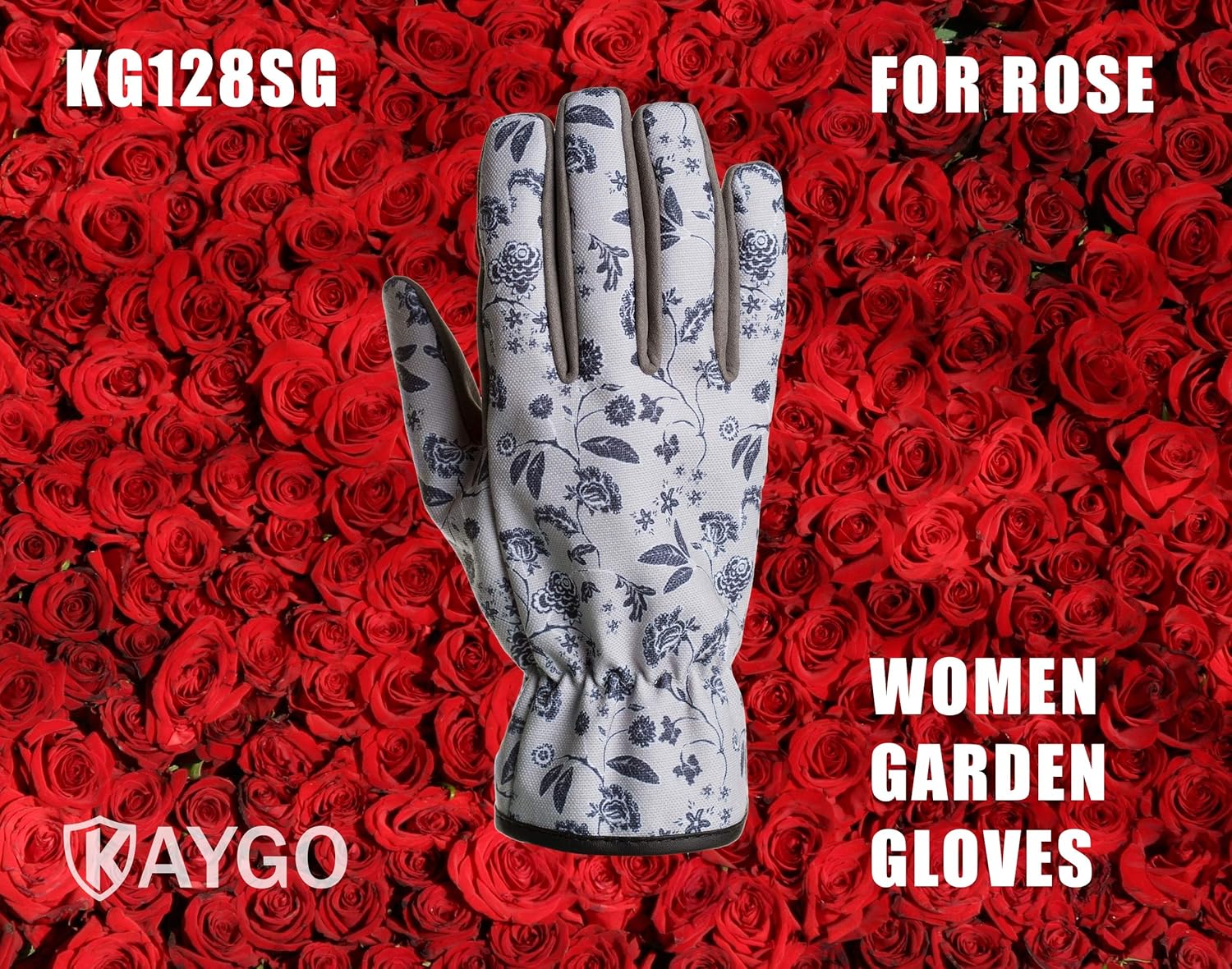 KAYGO Women Garden Work Gloves, KG128SG, for Every Beautiful Women and Her Lovely Garden (Medium): Home Improvement