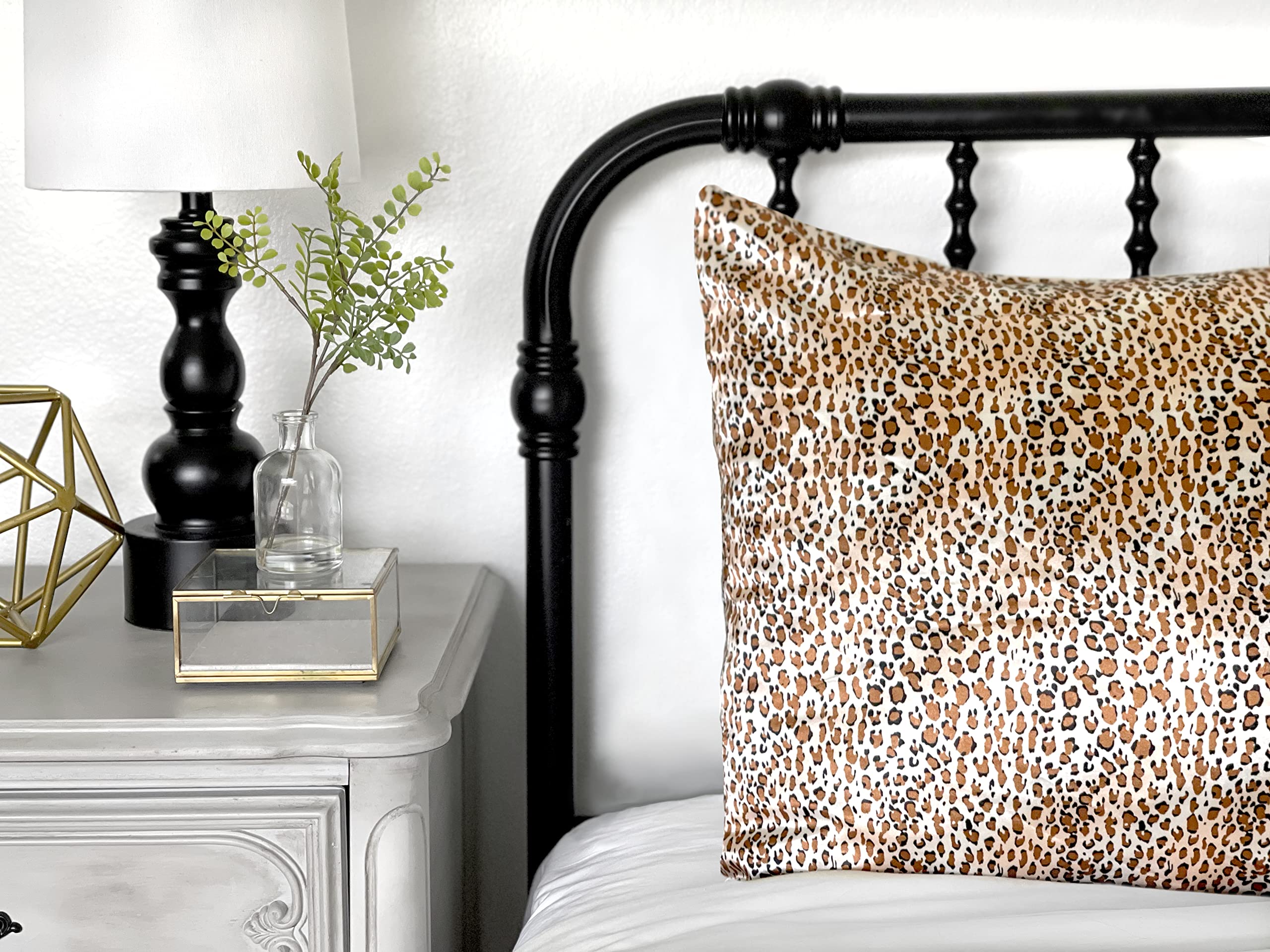Morning Glamour Single Header Bag Pillowcase, Leopard