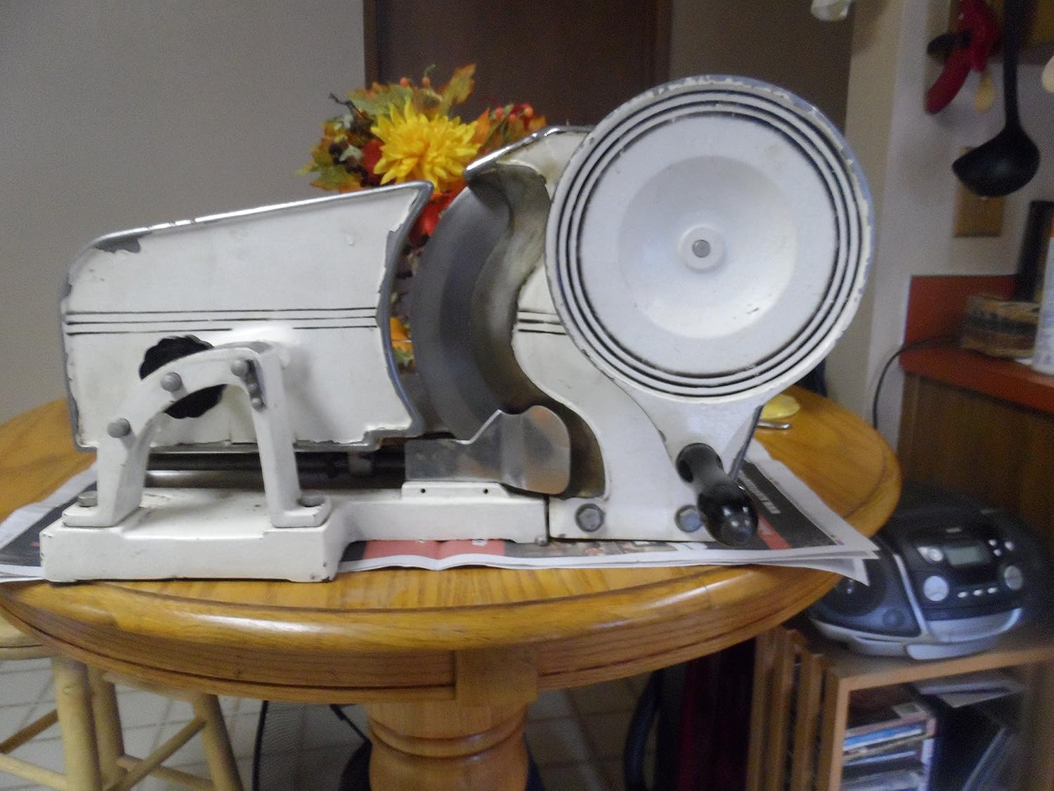 Vintage Model 225 General Meat Slicing Machine