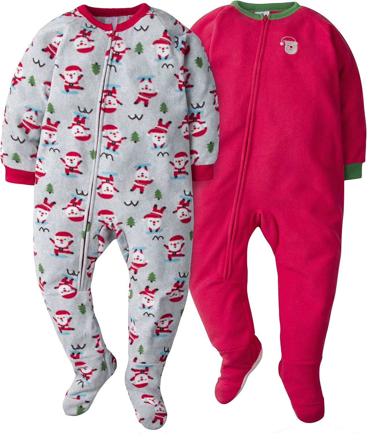 Microfleece Holiday Blanket Sleeper, 2pk (Baby Boy or Baby