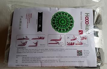Hakelset Mandala Teppich Von Hoooked 03 Braun Amazon De Kuche