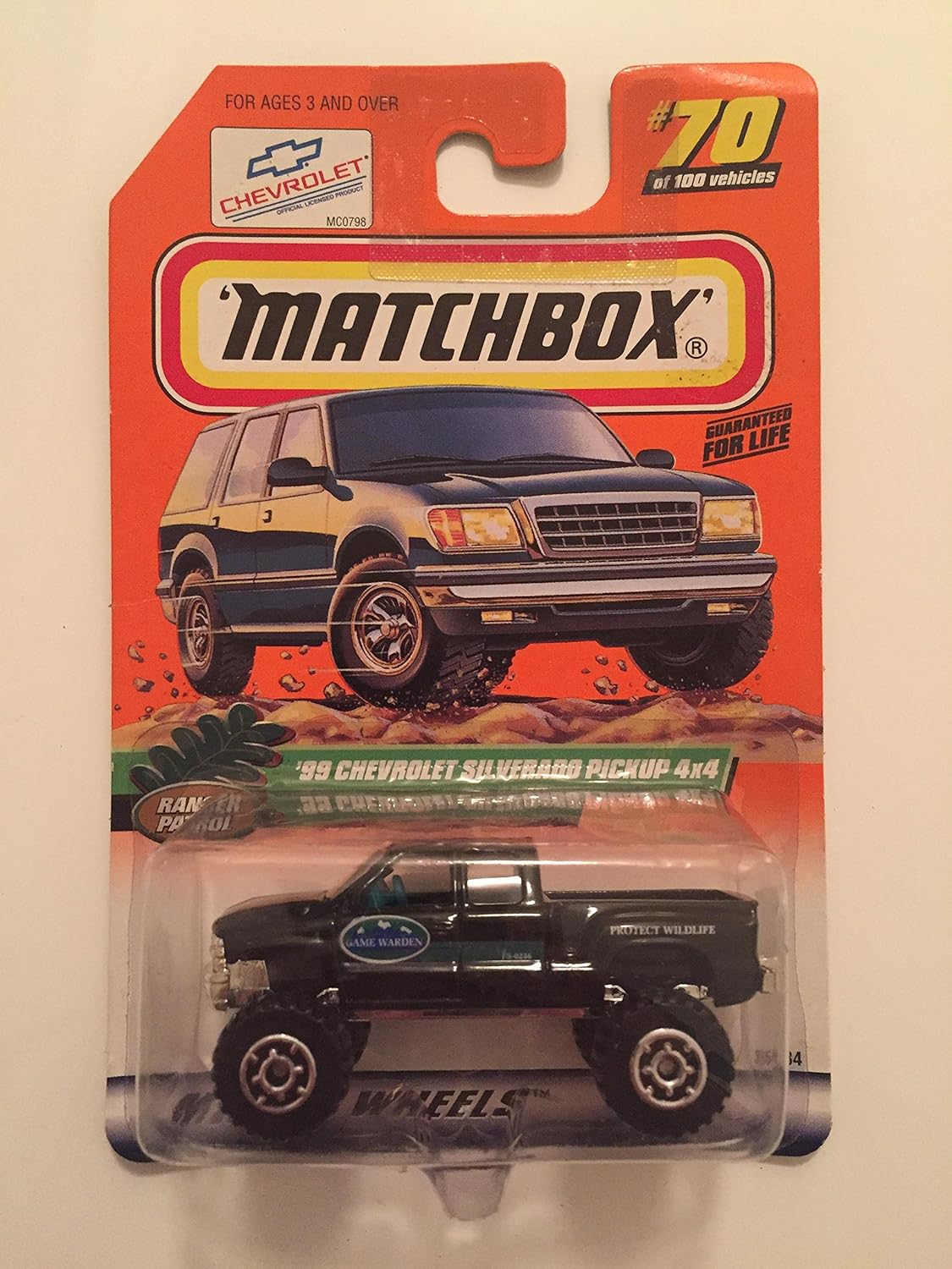 matchbox chevrolet silverado 1999