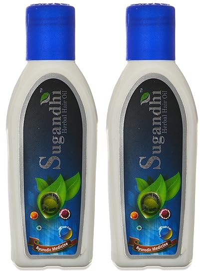 Sugandhi Herbal Hair Oil, 90 ml (Pack of 2)