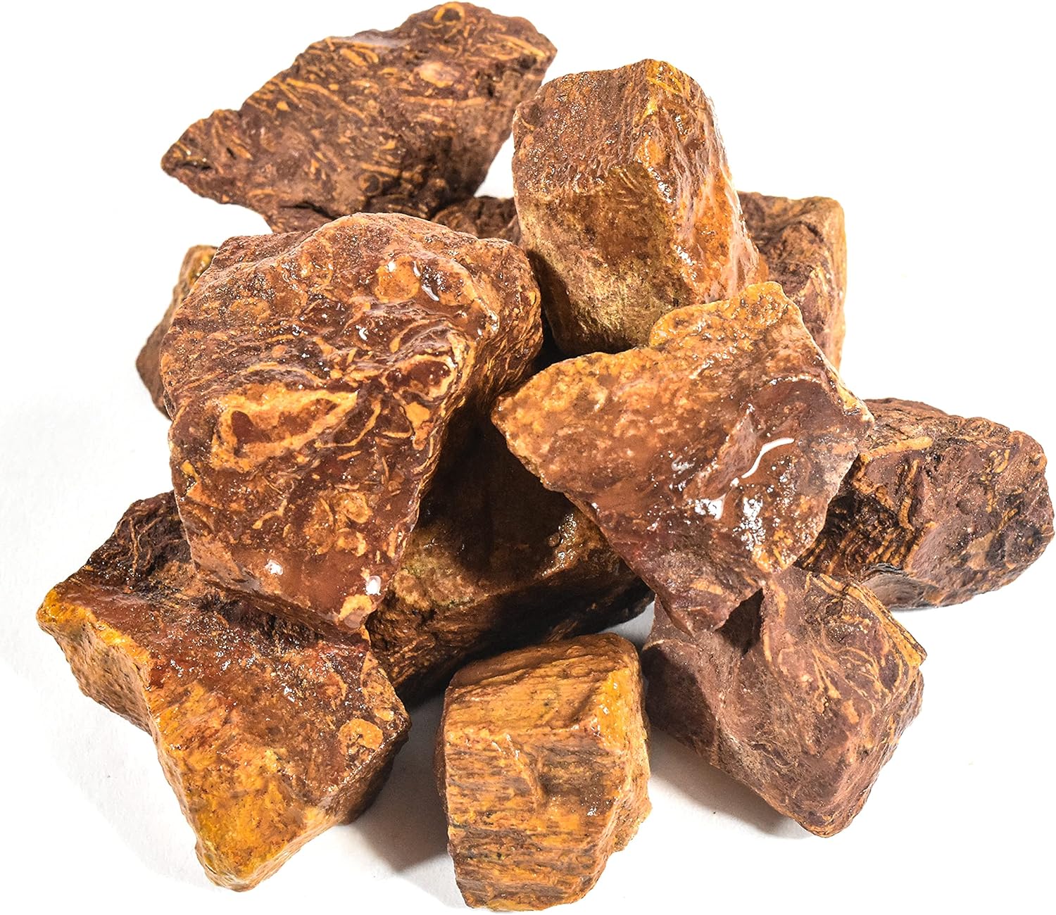 Indoor Fountains & Accessories - 5PCS Elephant Skin/Mariam Jasper Rough Stones Natural Fossil Coquina Jasper Crystal Arabic Calligraphy Mineral Rocks - India