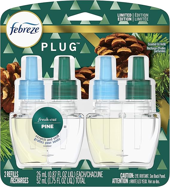 Febreze One Plug In Air Freshener Scented Oil Refill, Odor Eliminator