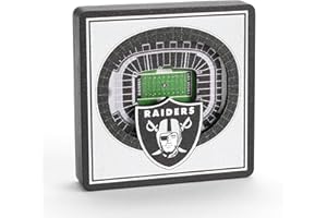 YouTheFan NFL Las Vegas Raiders 3D StadiumView Magnets - Allegiant Stadium
