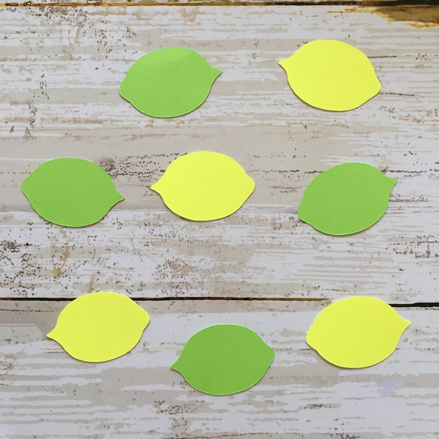 Amazon Com 1in Lemon Lime Confetti Lemon Cut Out Lemonade Theme