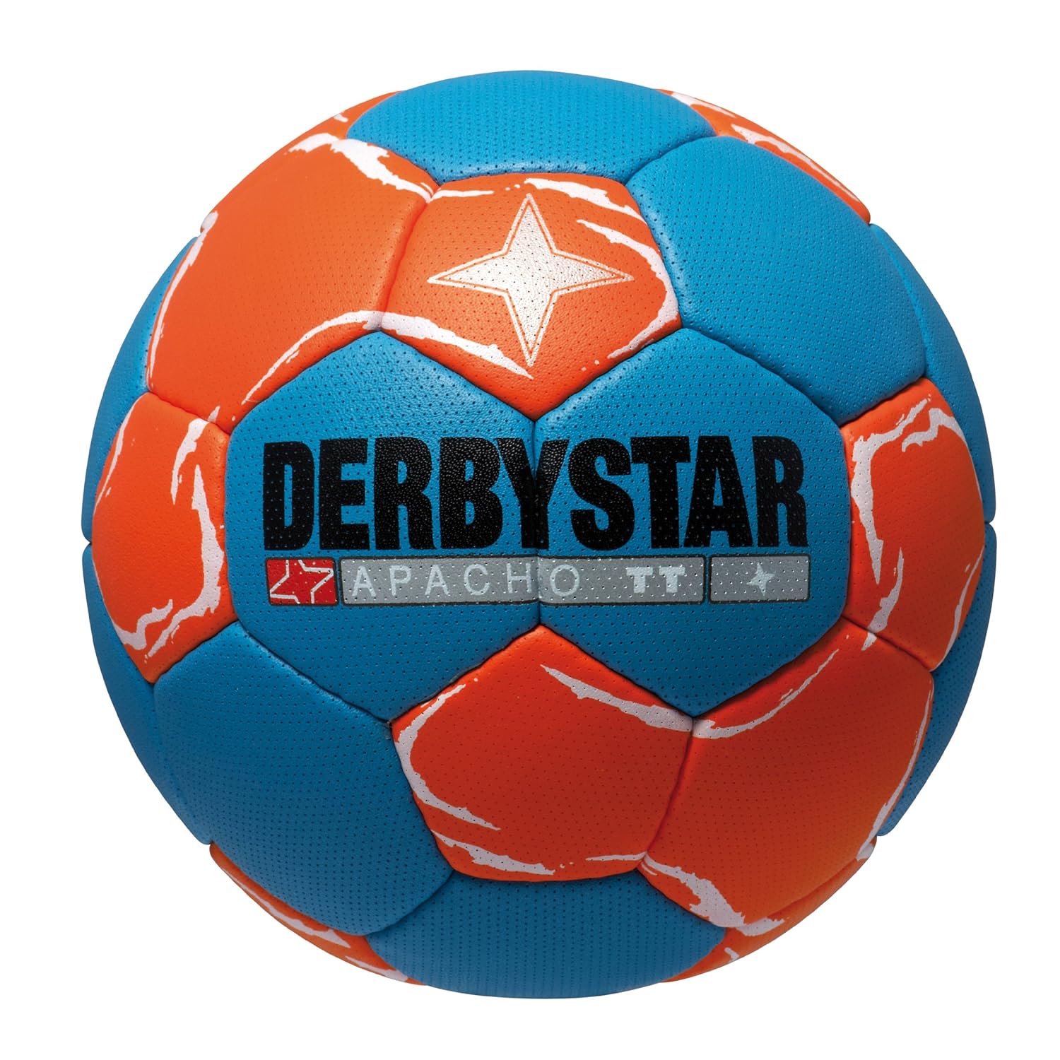 Derbystar Apacho TT - Balón de Balonmano Azul Blau/Orange Talla:2 ...