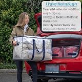 Venо 2 Pack Extra Large Moving Storage Bags with Zips 102 L Water-Resistant view 5