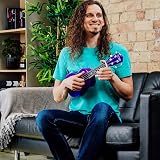 3rd Avenue Soprano Ukulele 21 Inch Beginner Pack Purple – Bag Stand Strings view 5