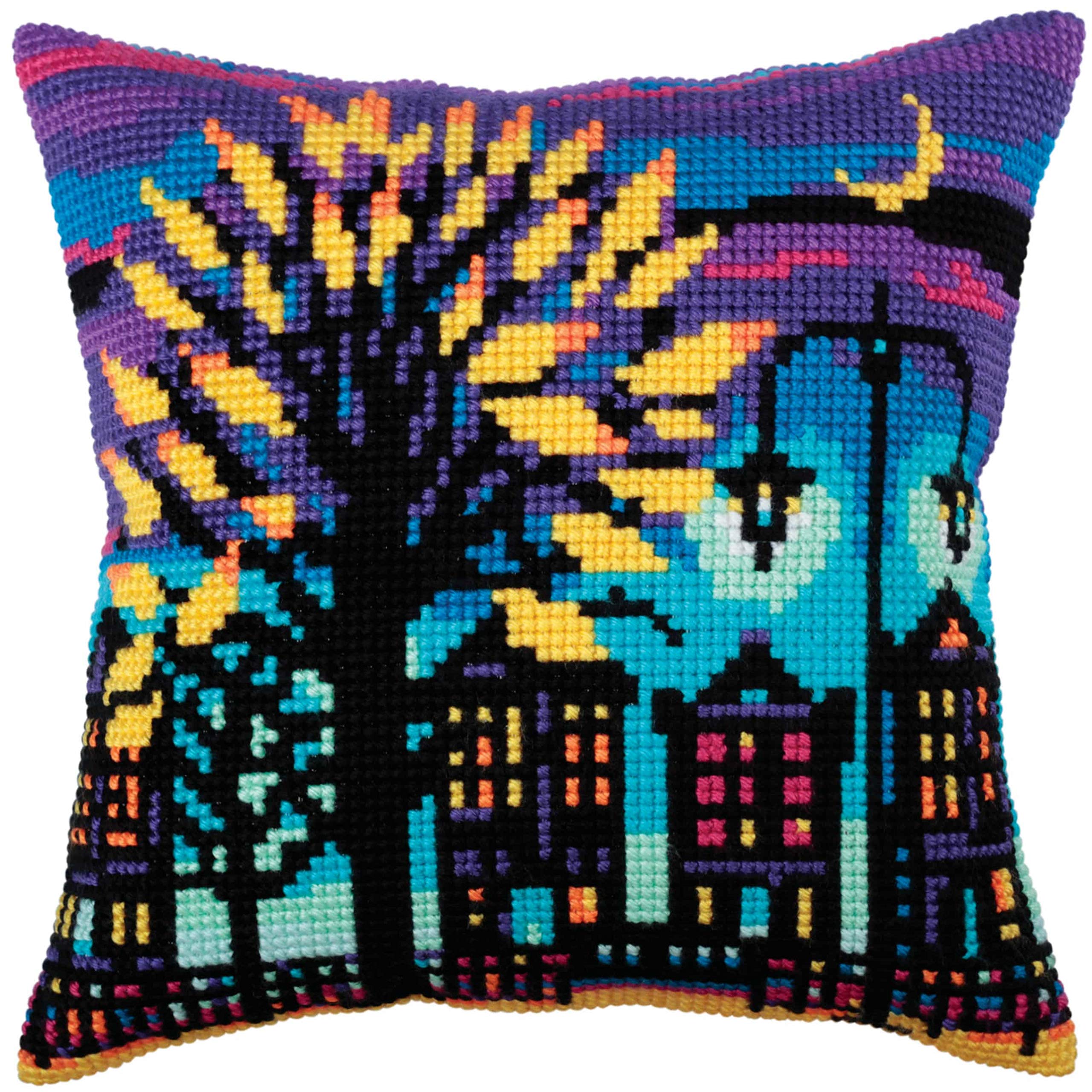 Collection d'Art Cushion KIT/TWILIGHT/40 X 40, Multi, 40 x 40cm, CD5285