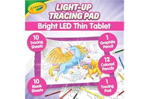 Crayola Light Up Tracing Pad Pink