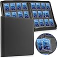 384 Cards 12 Pocket Toploader Binder,Trading Card Binder Storage,Top Loader Binder,Trading Card Collector Album Fit for TCG Card