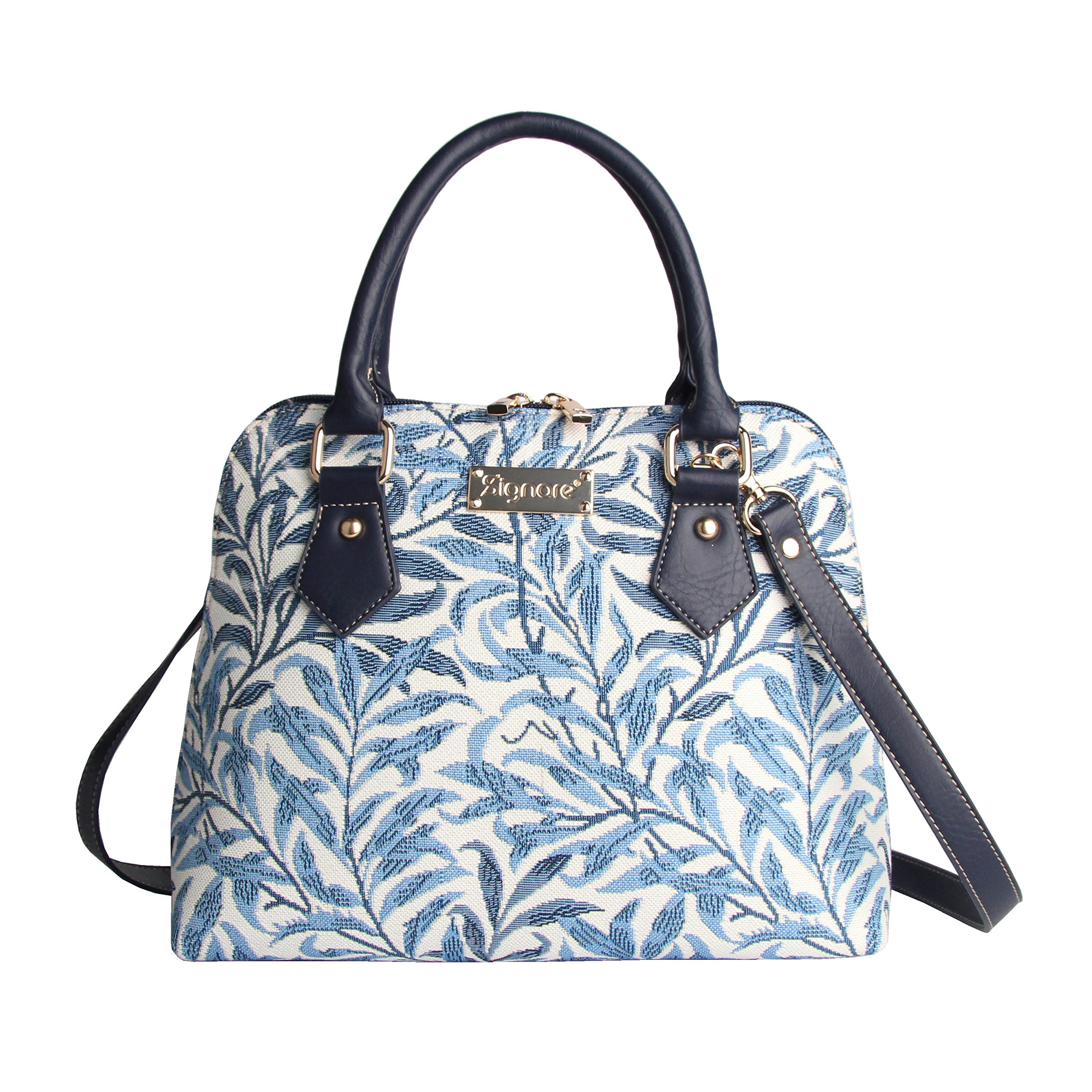 Signare Tapestry Handbags Shoulder bag and Crossbody Bags for Women with William Morris Designs (Willow Bough, CONV-WIOW) — image 1