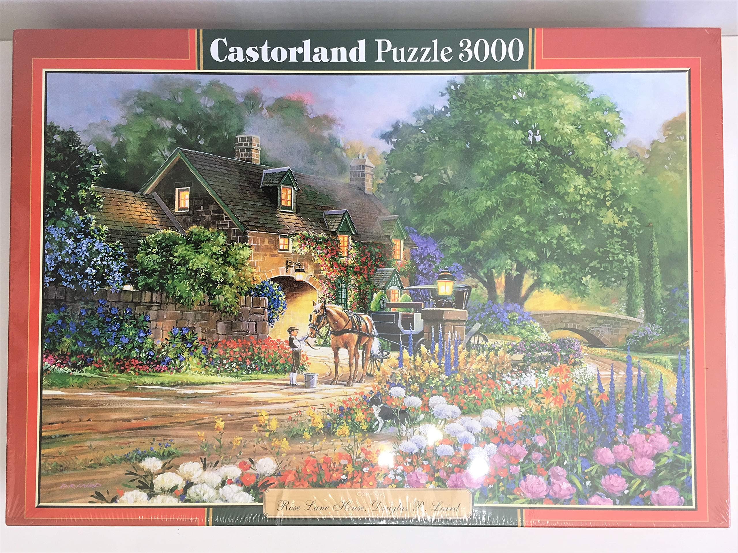 Rose Lane House (Castorland 3000 Pieces)