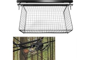 Hunting Blind Shelf 10" X 6" X 3.5" Large Capacity High Strength Metal Hunting Ground Blind Accessories Shelf, Deer Hunting B