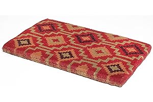 Fab Habitat Vintage Extra Thick Doormat - Handwoven, Durable - Natural Coir - Entryway, Front Door, Porch, Patio - Lhasa Kilim Multicolor (24" x 36" Thick)