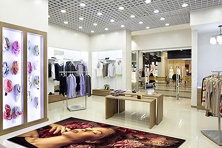 3d Decor Floor Vinyl Pvc Flooring Accessoires Clothes Fashion Shop
