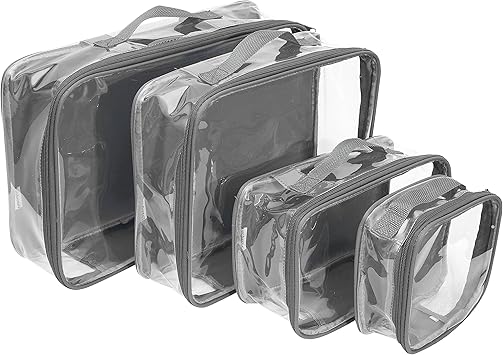 clear packing cubes amazon
