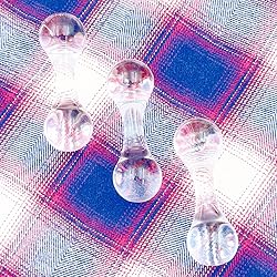 Knucklebone Clear Bone Toys, Polycarbonate Material