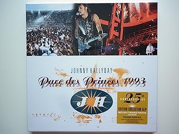 Johnny Hallyday Coffret 5lp Vinyles Collector Parc Des Princes 1993 Amazon Fr Musique