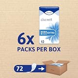 TENA Discreet Extra Incontinence Pads 72 Count for Women Medium Leaks view 2