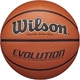 Wilson Evolution Indoor Basketball Size 7 Brown Men's EMEA