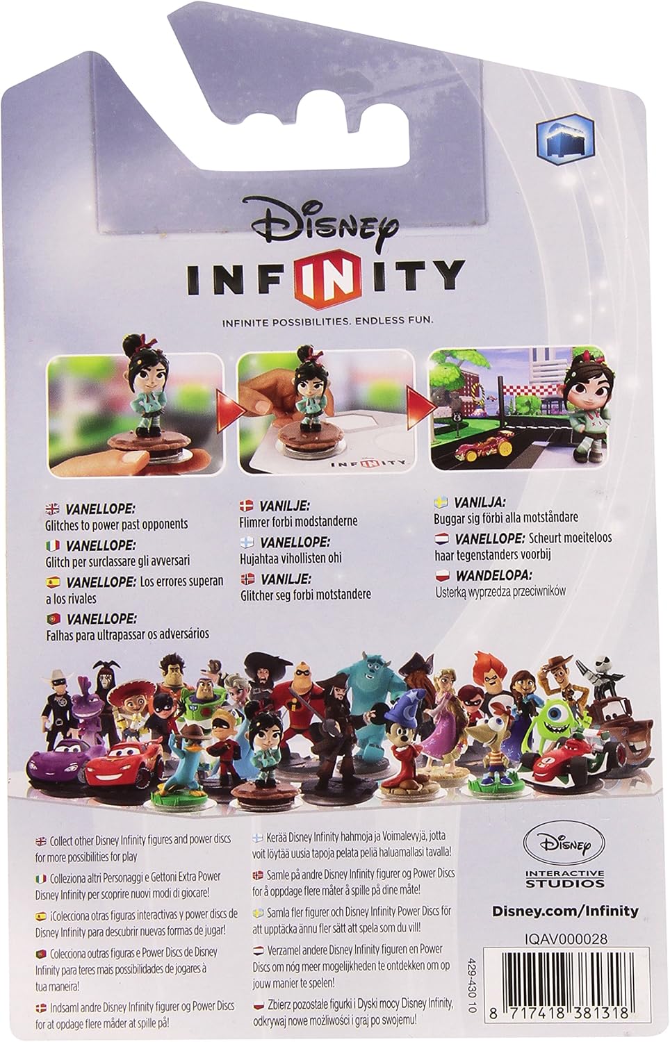 Disney Infinity Vanellope Figure (Xbox 360/PS3/Nintendo Wii/Wii U/3DS) - Image 3