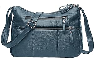 VOLGANIK ROCK Purses for Women Soft PU Leather Shoulder Bag Ladies Crossbody Purse and handbags Lightweight Pocketbook