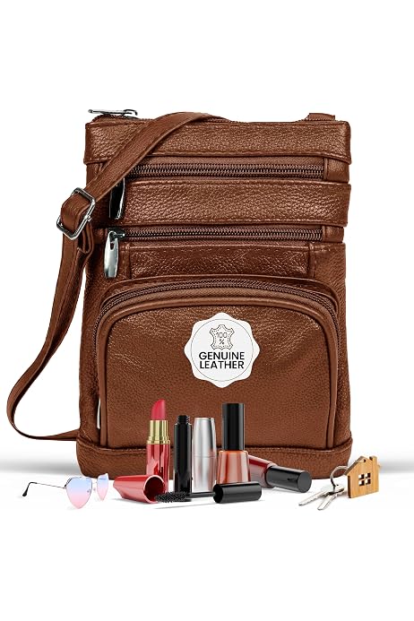 Collaboraten1 Vegan Leather Crossbody Bag For Women – Anti-Theft Purse With Wallet - View #4