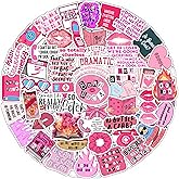 BulbaCraft 100Pcs Burn Book Stickers for Water Bottle, Laptop - MEA Girls Stickers, Burn Book Party Supplies & Decorations, Merch, Gifts for Women & Men