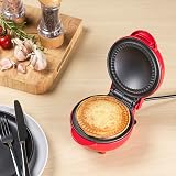 Giles & Posner Mini Pie Maker EK4914 Red 12.5 cm Non-Stick Plate view 6