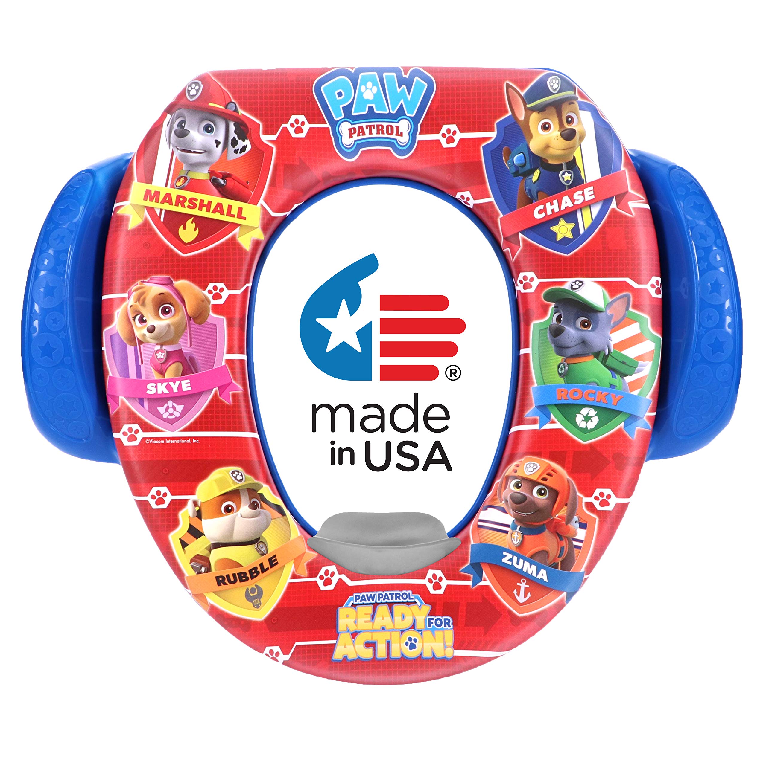 Nickelodeon PAW Patrol Ready for Action Soft Potty Seat - Potty Training Seat, Soft Cushion, Easy to Clean