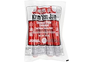 KAM YEN JAN Chinese Style Sausage (Lap Xuong Thuong Hang) - 14oz [Pack of 1]