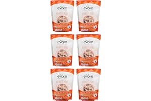 GUUD Athlete Fuel Active Life Blend Organic Muesli Cereal, 12 Ounce (Pack of 6), Oats, Raisins, Almonds, Flax Seeds, Cashews, Pumpkin Seeds, Vegan, Non-GMO Certified, Kosher