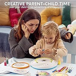 Klever Kits Spin Art for Kids, Spin Spiro Machine