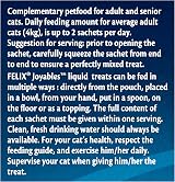 Felix Joyables Chicken Liquid Cat Treat 4x10g view 3
