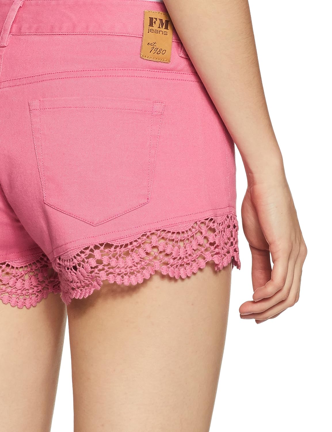 flying machine women's cotton shorts