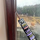 Siroflex SX Contractors Brown Low Modulus Silicone Sealant 300ml - Durable view 6