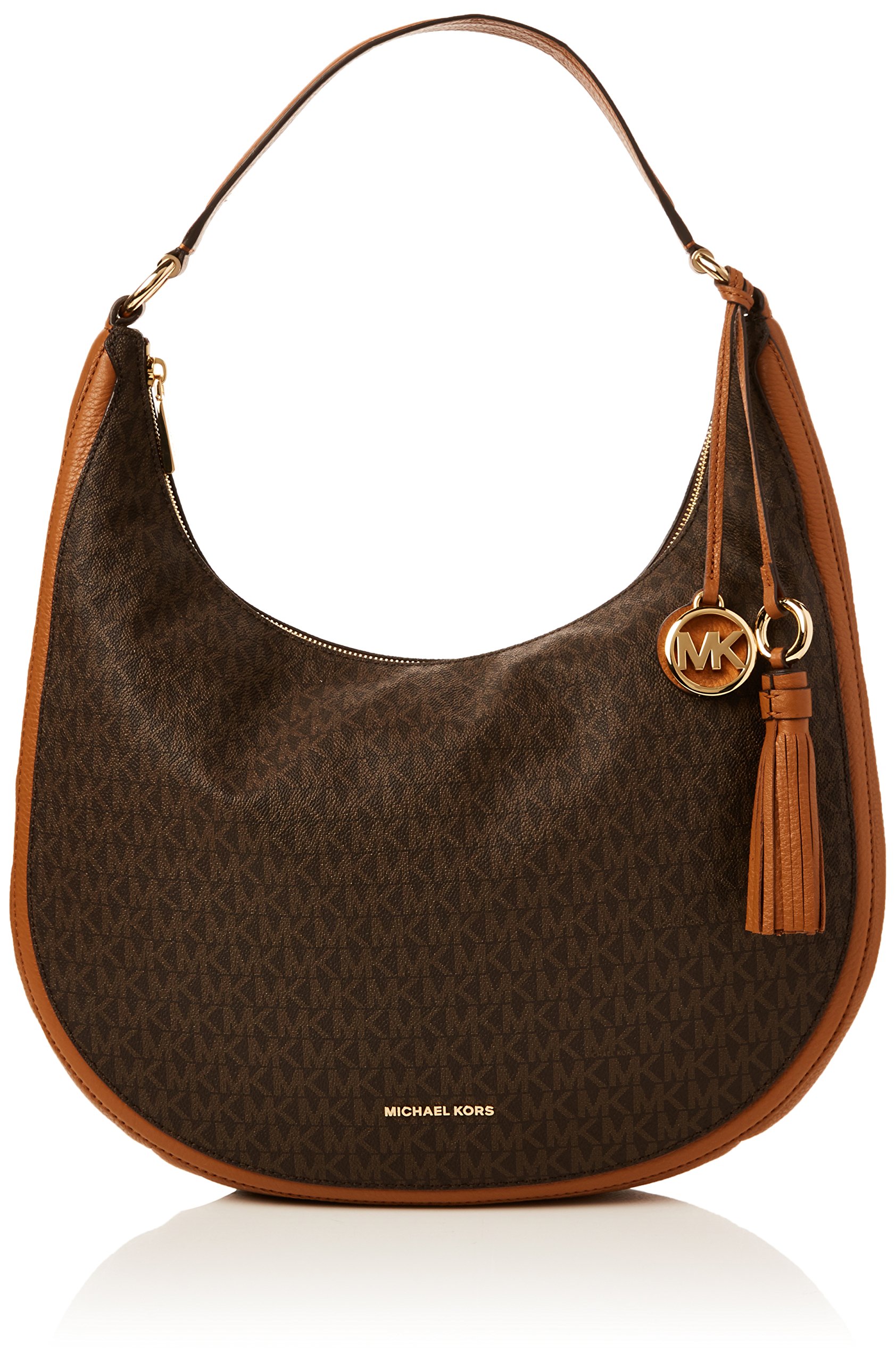 mk raven logo shoulder bag