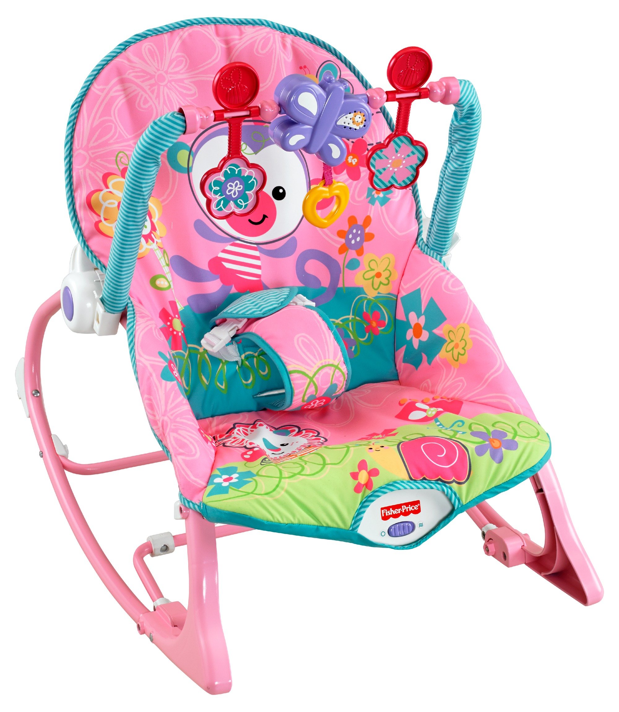 FisherPrice Infant to Toddler Rocker, Jungle Fun Baby