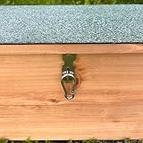 Selections Wooden Hedgehog Feeding Station Shelter with Opening Roof view 6